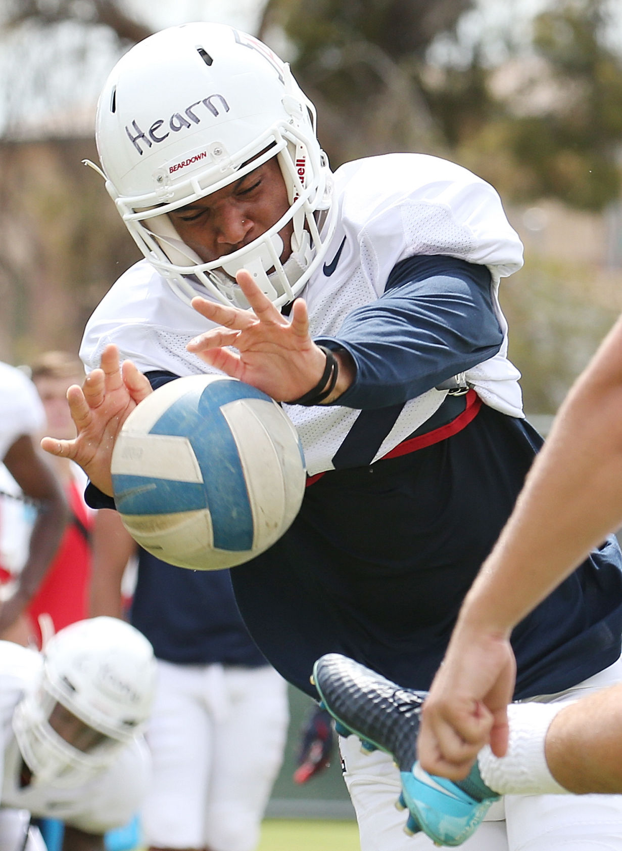 Arizona Wildcats football practice